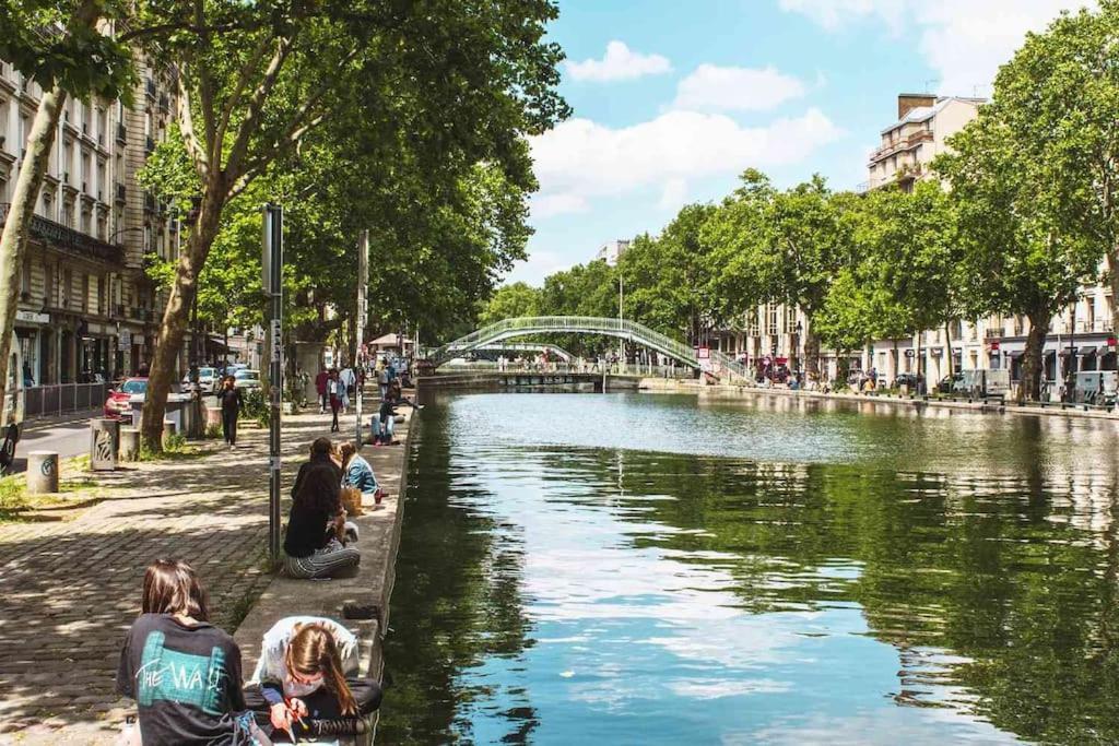 Apartment A Little Piece Of Heaven Canal Saint-martin Paris